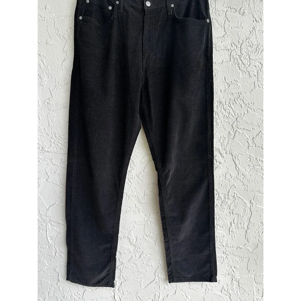 Polo Ralph Lauren Vintage Mens 36x34 Dark Brown Relaxed Corduroy Pants Preppy
